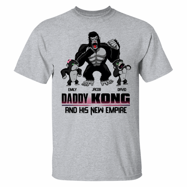 Daddy Kong Personalized Shirt Gift For Dad - Father's Day Gift - Image 2
