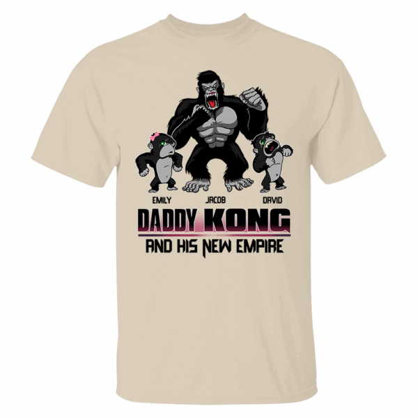 Daddy Kong Personalized Shirt Gift For Dad - Father's Day Gift - Image 3