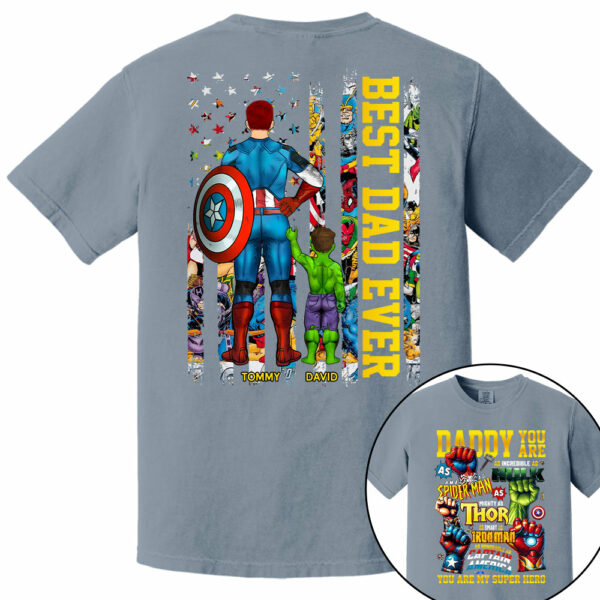 Daddy You Are, Best Dad Ever, Personalized Shirt, Custom Father's Day Gift 2025 T1807 - Image 10