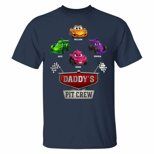Daddy's Pit Crew - Personalized Shirt - Image 4