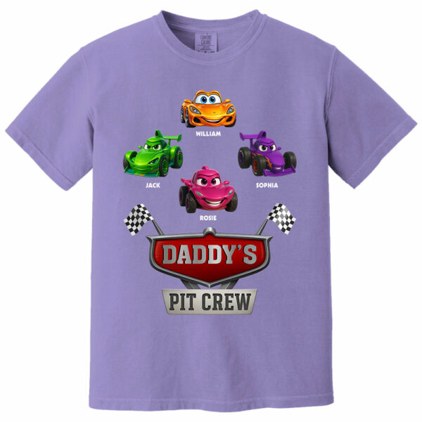 Daddy's Pit Crew - Personalized Shirt - Image 11