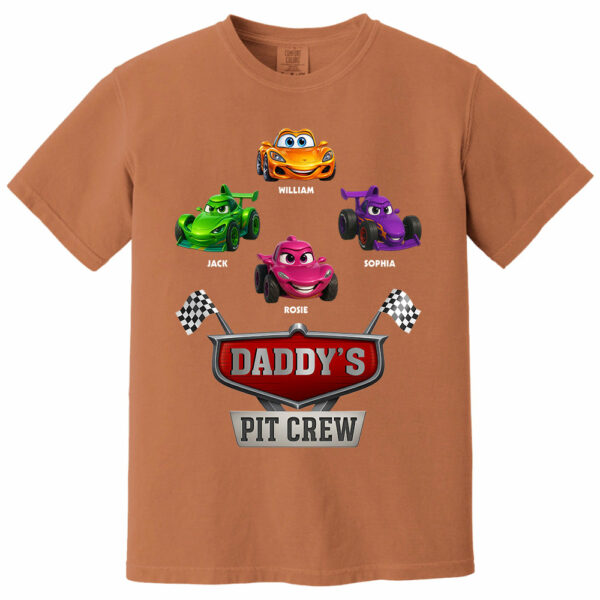 Daddy's Pit Crew - Personalized Shirt - Image 13