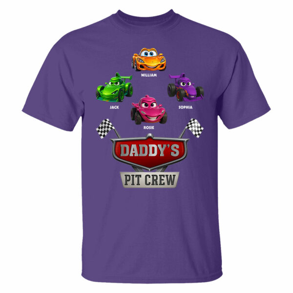 Daddy's Pit Crew - Personalized Shirt - Image 6