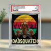 Dadsquatch And Kids, Personalized Acrylic Block Plaque, Gift For Dad T1807