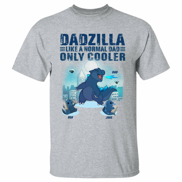 Dadzilla Father Of The Monsters Custom Shirt For Dad - Image 4