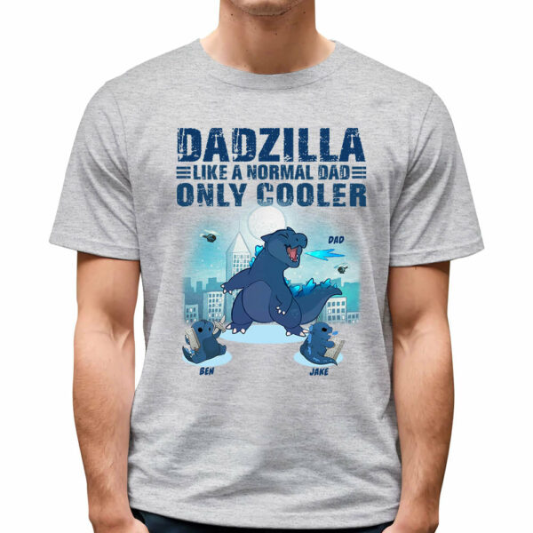 Dadzilla Father Of The Monsters Custom Shirt For Dad - Image 5