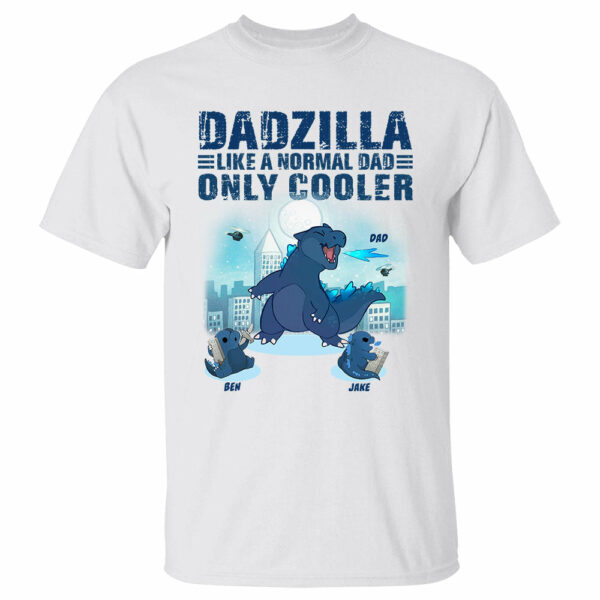 Dadzilla Father Of The Monsters Custom Shirt For Dad - Image 2