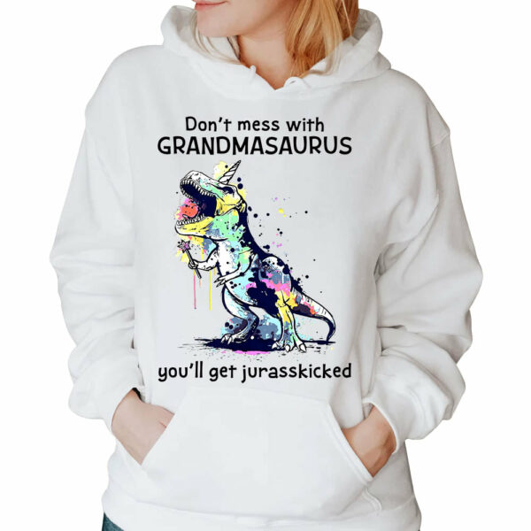Don't Mess With Grandmasaurus Personalized Shirts - Image 3