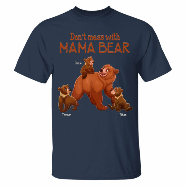 Don't Mess with Mama Bear - Personalized Shirt For Grandma - Image 6