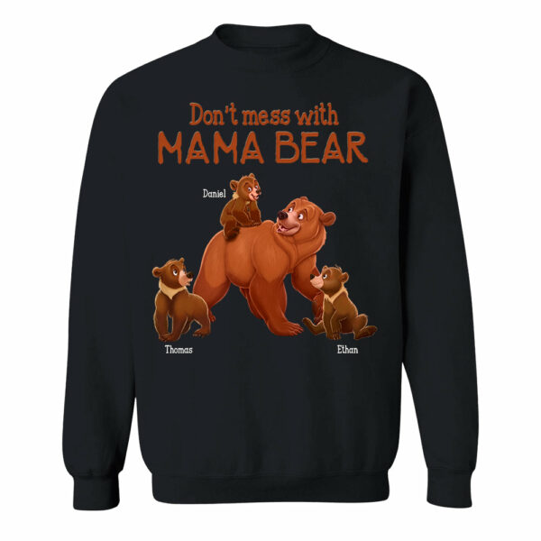 Don't Mess with Mama Bear - Personalized Shirt For Grandma - Image 10