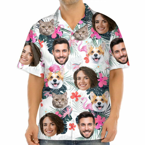 Family Custom Hawaiian Shirt, Hawaiian Shirt for Men, Beach Shirt, Aloha Shirt Men - Summer Vacation Gift, Gift For Family Members - Image 4