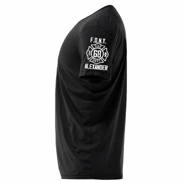 Firefighter PTSD Is NOt A Sign Of Weakness PTSD Is Earned By Doing What Others Fear Personalized Grunge Style Shirt For Firefigter H2511 - Image 4