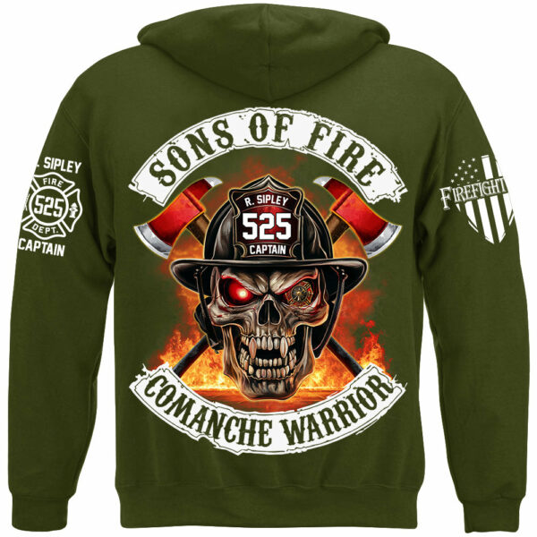 Firefighters Shirt Sons Of Fire Custom Shirt For Fireman Shirt H2511 - Image 9