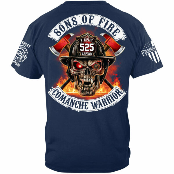 Firefighters Shirt Sons Of Fire Custom Shirt For Fireman Shirt H2511 - Image 7