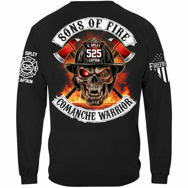 Firefighters Shirt Sons Of Fire Custom Shirt For Fireman Shirt H2511 - Image 8
