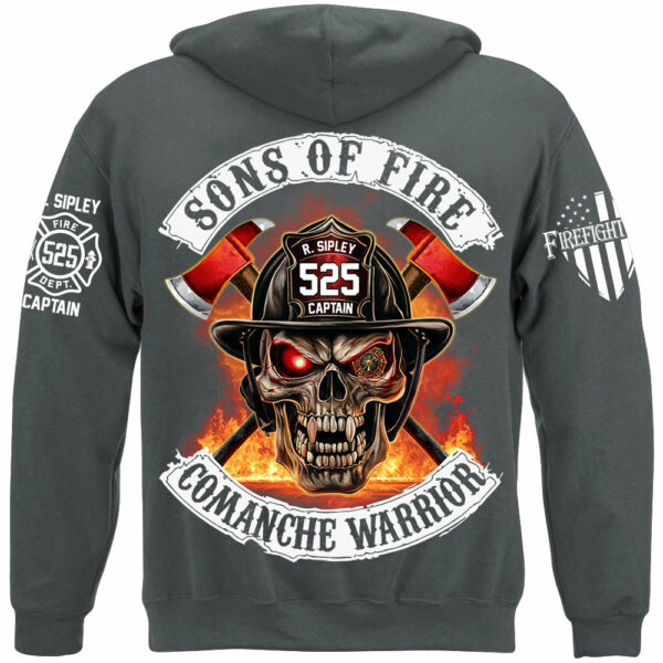 Firefighters Shirt Sons Of Fire Custom Shirt For Fireman Shirt H2511 - Image 6