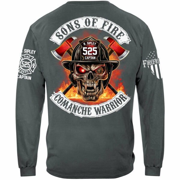 Firefighters Shirt Sons Of Fire Custom Shirt For Fireman Shirt H2511 - Image 3