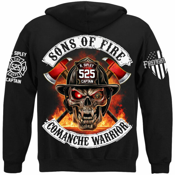 Firefighters Shirt Sons Of Fire Custom Shirt For Fireman Shirt H2511 - Image 10