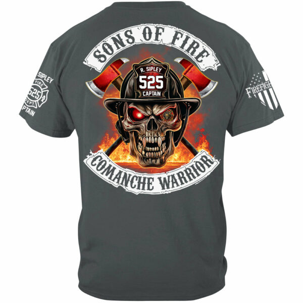 Firefighters Shirt Sons Of Fire Custom Shirt For Fireman Shirt H2511 - Image 11