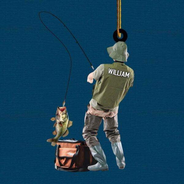 Fishing Christmas Ornament Gift For Fishing Lovers Christmas Gift H2511 - Image 5