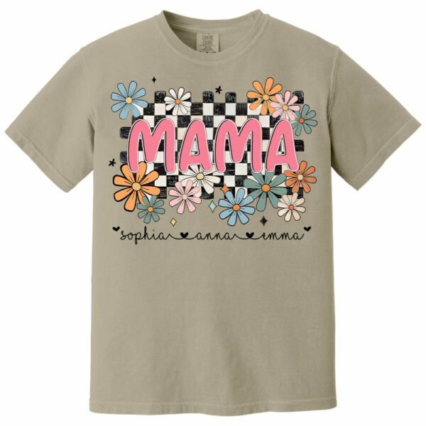 Flower Grandma Shirt - Custom Grandma Shirt Mother's Day NA04 - Image 13