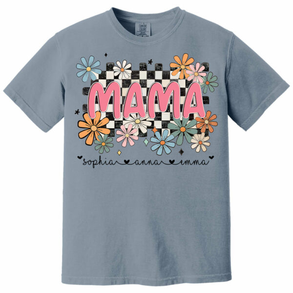 Flower Grandma Shirt - Custom Grandma Shirt Mother's Day NA04 - Image 15