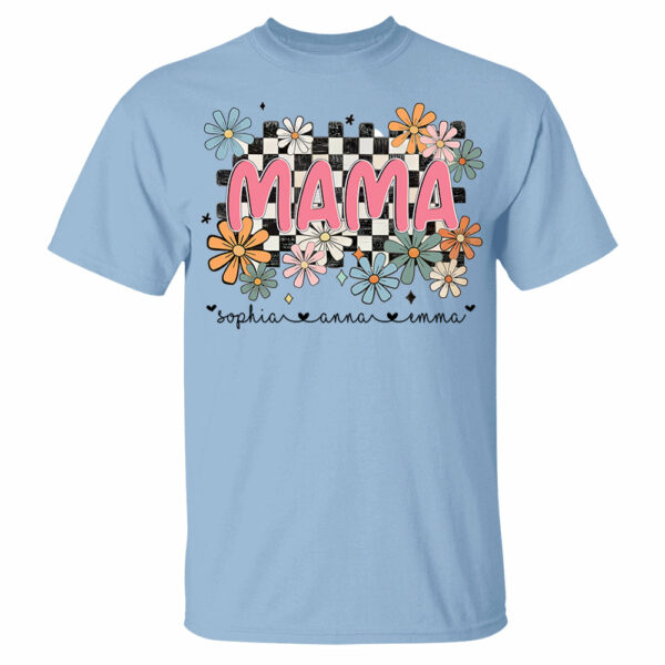 Flower Grandma Shirt - Custom Grandma Shirt Mother's Day NA04 - Image 9