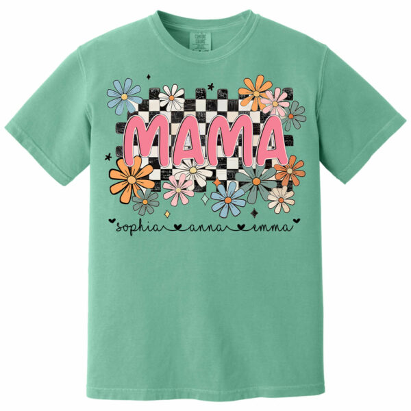 Flower Grandma Shirt - Custom Grandma Shirt Mother's Day NA04 - Image 17