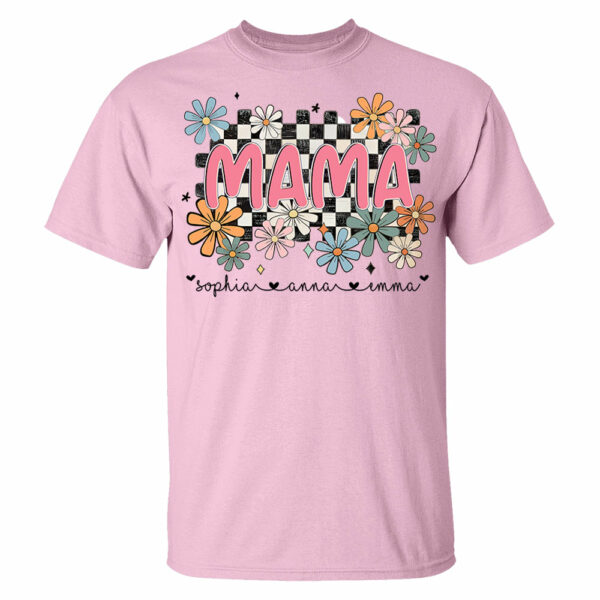 Flower Grandma Shirt - Custom Grandma Shirt Mother's Day NA04 - Image 10