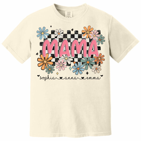 Flower Grandma Shirt - Custom Grandma Shirt Mother's Day NA04 - Image 12