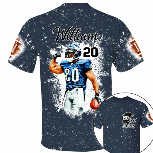 Football Gameday Personalized All Over Print Shirt Custom Photo - Image 6