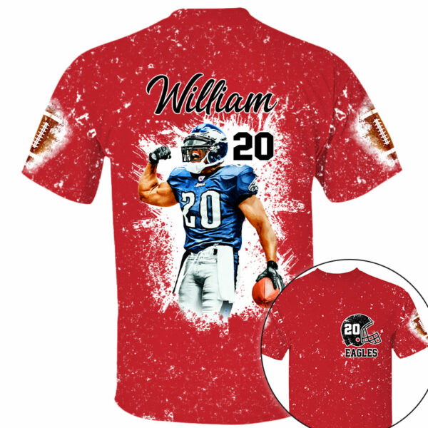 Football Gameday Personalized All Over Print Shirt Custom Photo - Image 7