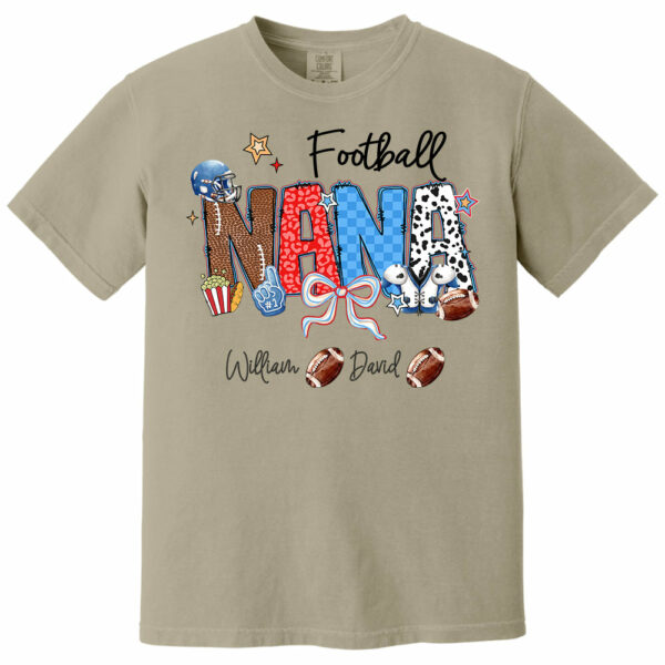 Football Mama - Personalized Shirt Gift For Grandma - Image 9
