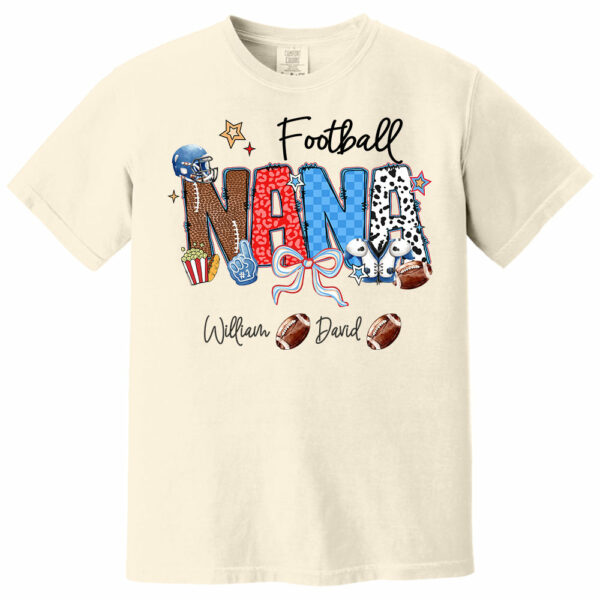 Football Mama - Personalized Shirt Gift For Grandma - Image 10