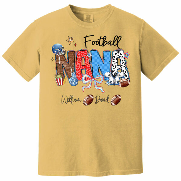 Football Mama - Personalized Shirt Gift For Grandma - Image 8