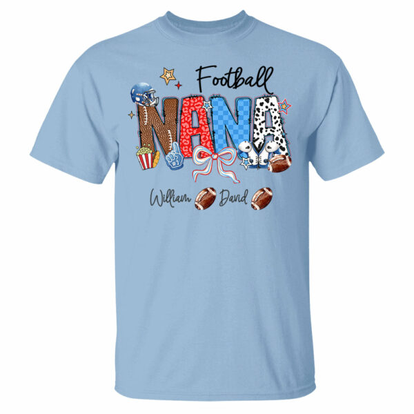 Football Mama - Personalized Shirt Gift For Grandma - Image 11