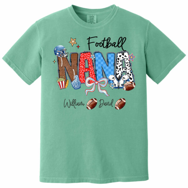 Football Mama - Personalized Shirt Gift For Grandma - Image 14
