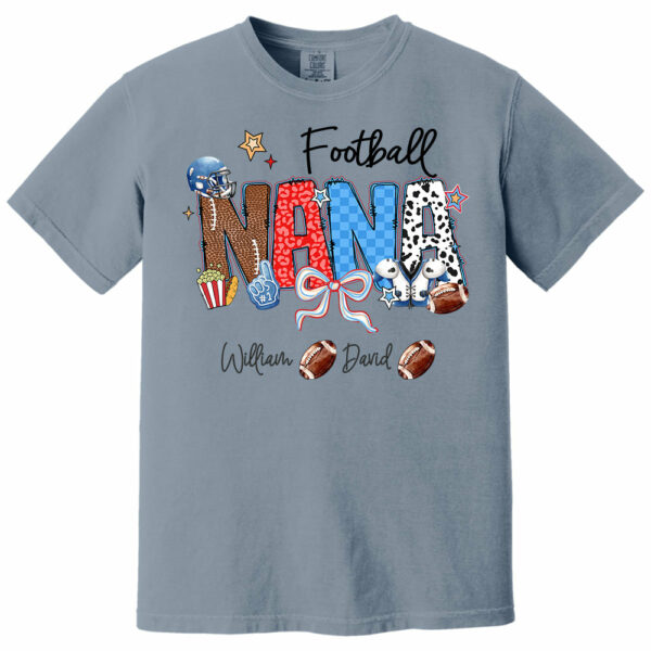 Football Mama - Personalized Shirt Gift For Grandma - Image 7