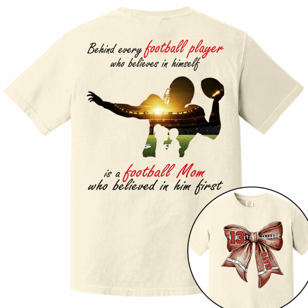 Football Mom Shirt, Personalized Football Shirt, Gift For Football Lover A2110 - Image 7