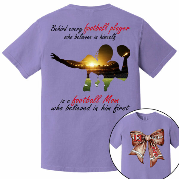 Football Mom Shirt, Personalized Football Shirt, Gift For Football Lover A2110 - Image 10