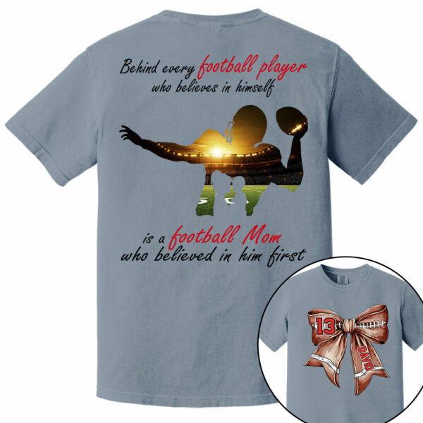 Football Mom Shirt, Personalized Football Shirt, Gift For Football Lover A2110 - Image 9