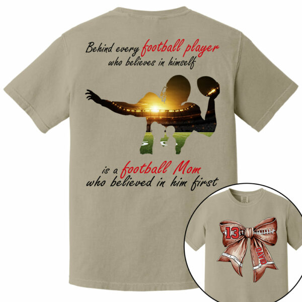 Football Mom Shirt, Personalized Football Shirt, Gift For Football Lover A2110 - Image 8
