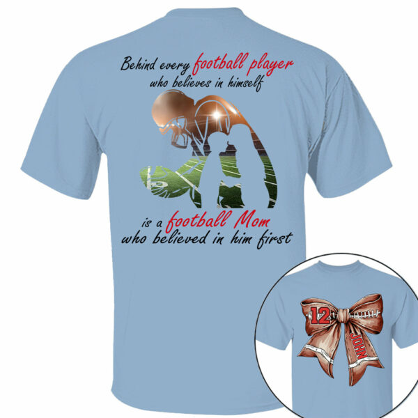 Football Mom Shirt, Personalized Football Shirt, Gift For Football Lover Vr2 A2110 - Image 6
