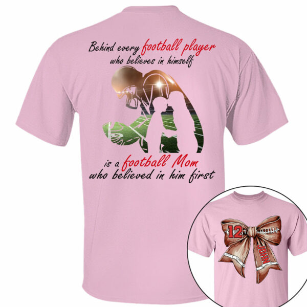 Football Mom Shirt, Personalized Football Shirt, Gift For Football Lover Vr2 A2110 - Image 5