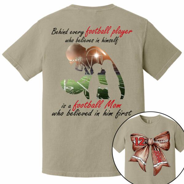 Football Mom Shirt, Personalized Football Shirt, Gift For Football Lover Vr2 A2110 - Image 7