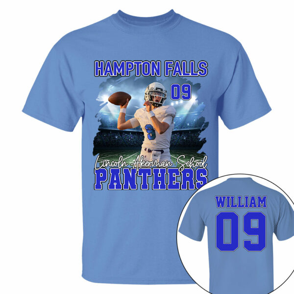 Football Personalized Shirt Custom Game Day Gift For Football Player - Image 3