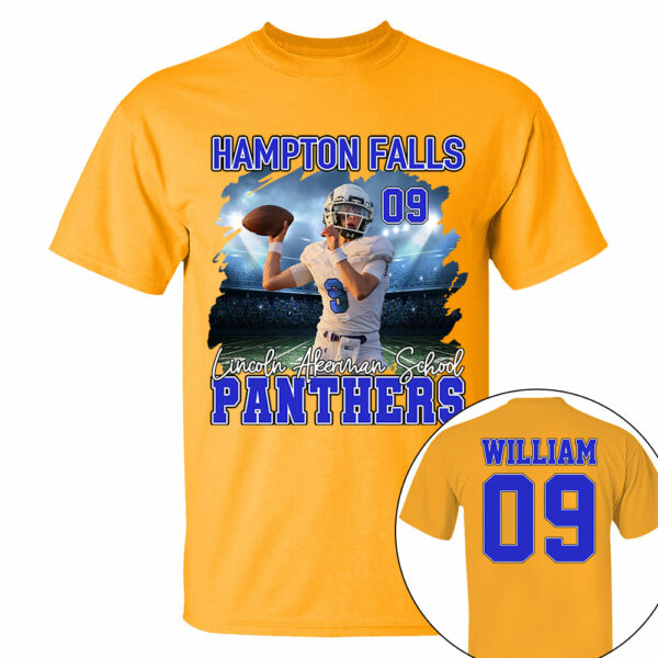 Football Personalized Shirt Custom Game Day Gift For Football Player - Image 7