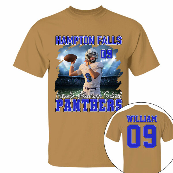 Football Personalized Shirt Custom Game Day Gift For Football Player - Image 9