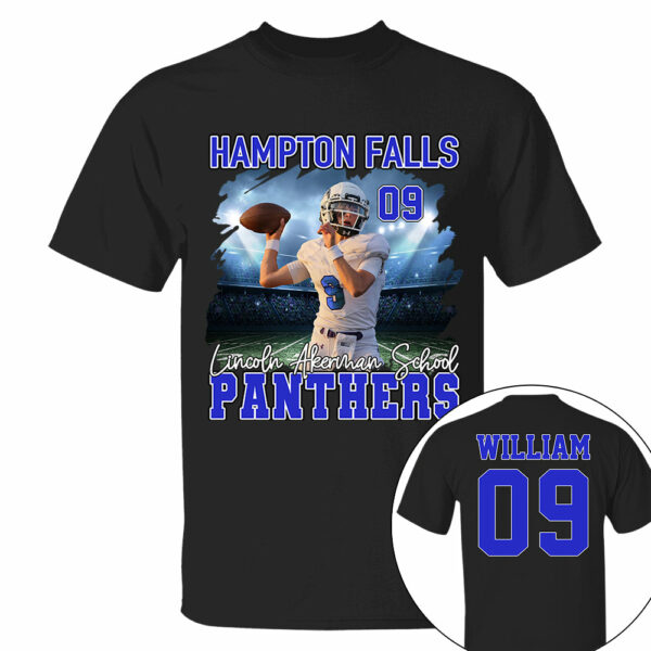 Football Personalized Shirt Custom Game Day Gift For Football Player - Image 2