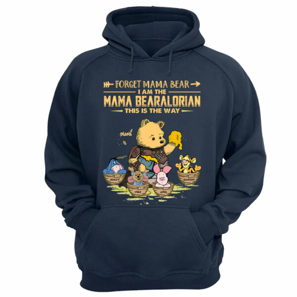 Forget Mama Bear - The Mama Bearalorian This Is The Way - Personalized Shirt For Mom Custom Nickname With Kids Gift Vr2 - Image 7
